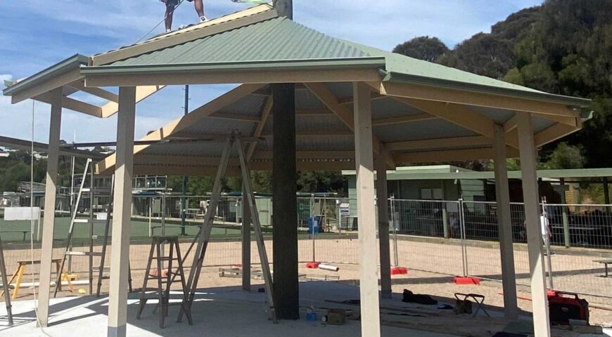 Mt Martha Petanque Club’s Custom Gazebo is Officially Open!