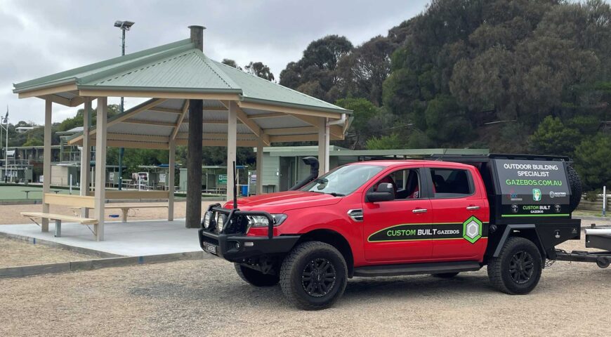 Mt Martha Petanque Club’s Custom Gazebo is Officially Open!