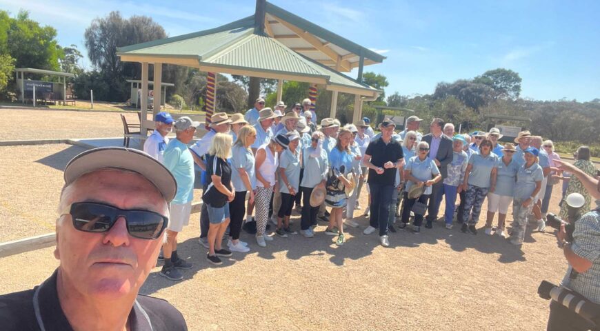 Mt Martha Petanque Club’s Custom Gazebo is Officially Open!
