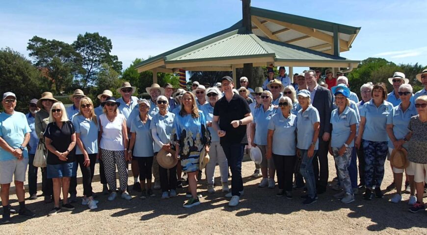 Mt Martha Petanque Club’s Custom Gazebo is Officially Open!