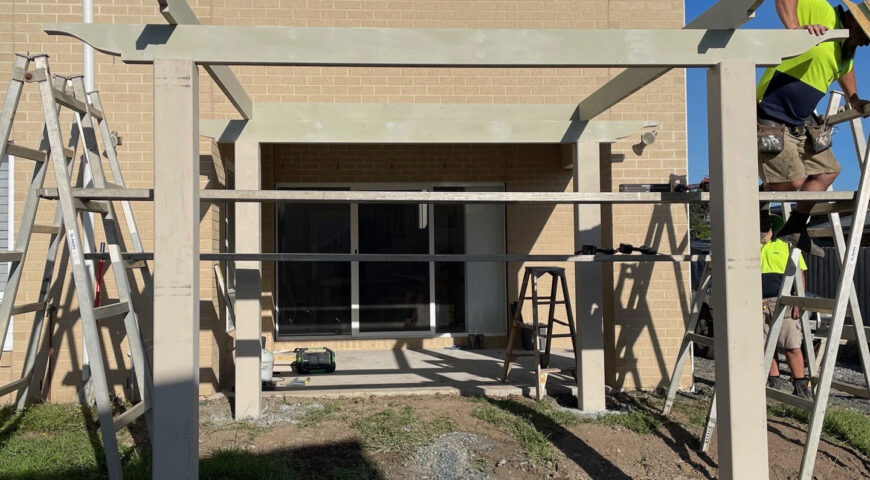 Phillip Island Project. A New Home Turned Into an Oasis