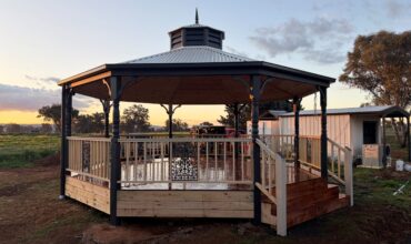 7.0 metre, 8-sided gazebo – Cudal, NSW